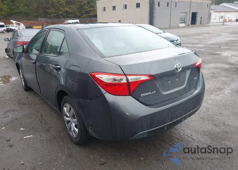 2014 Toyota Corolla Le z USA, uszkodzony, nr VIN 2T1BURHE1EC194021